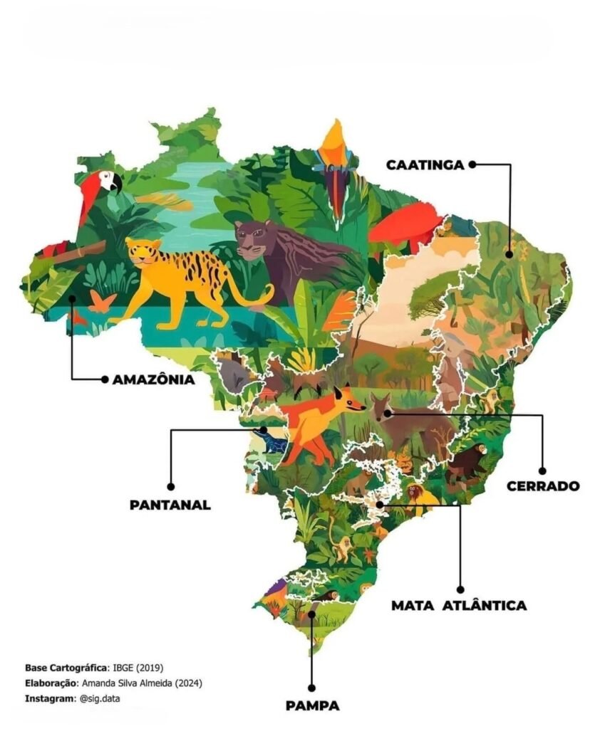 Le Brésil et ses biômes